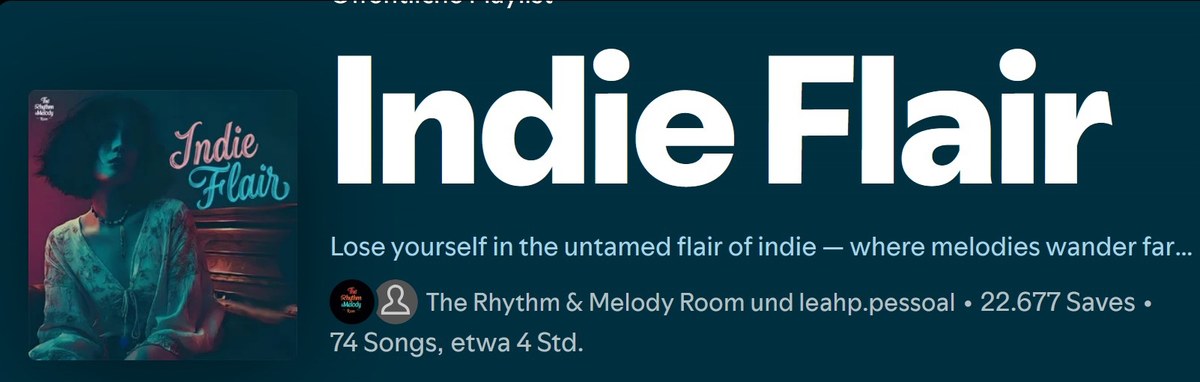 Indie Flair Spotify Playlist